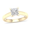 Thumbnail Image 1 of Diamond Solitaire Ring 1-1/2 ct tw Princess-cut 14K Yellow Gold (SI2/I)