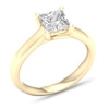 Thumbnail Image 4 of Diamond Solitaire Ring 1-1/2 ct tw Princess-cut 14K Yellow Gold (SI2/I)