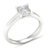 Thumbnail Image 4 of Diamond Solitaire Ring 1-1/4 ct tw Princess-cut 14K White Gold (I1/I)