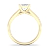 Thumbnail Image 4 of Diamond Solitaire Ring 1-1/4 ct tw Princess-cut 14K Yellow Gold (I1/I)