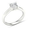 Thumbnail Image 4 of Diamond Solitaire Ring 1-1/4 ct tw Princess-cut 14K White Gold (I2/I)