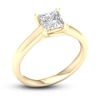 Thumbnail Image 2 of Diamond Solitaire Ring 1-1/4 ct tw Princess-cut 14K Yellow Gold (SI2/I)