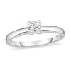 Thumbnail Image 1 of Diamond Solitaire Ring 1/5 ct tw Princess 14K White Gold (I1/I)