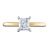Thumbnail Image 2 of Diamond Solitaire Ring 1 ct tw Princess 14K Yellow Gold (I2/I)