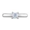 Thumbnail Image 3 of Diamond Solitaire Engagement Ring 3/4 ct tw Princess 14K White Gold (I/I2)