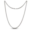 Thumbnail Image 1 of Solid Square Cable Chain Necklace Sterling Silver 24" 5.0mm