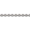 Thumbnail Image 3 of Solid Square Cable Chain Necklace Sterling Silver 24" 5.0mm