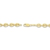 Thumbnail Image 2 of Italia D'Oro Hollow Puffy Mariner Link Bracelet 14K Yellow Gold 8&quot;