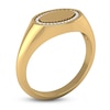 Thumbnail Image 0 of Diamond Signet Ring 1/20 ct tw Round 14K Yellow Gold