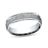 Thumbnail Image 1 of Celtic Knot Wedding Band 14K White Gold 6.0mm