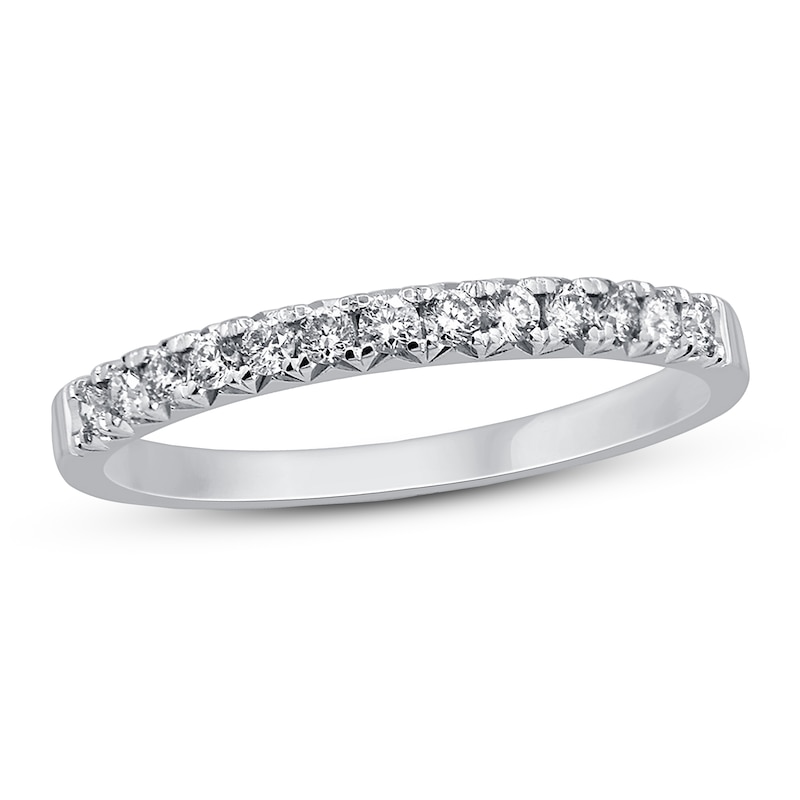 Main Image 1 of Diamond Anniversary Ring 1/4 ct tw Round 14K White Gold