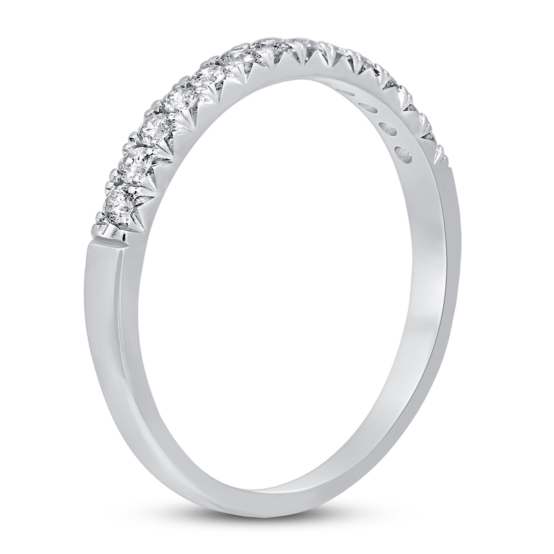 Main Image 2 of Diamond Anniversary Ring 1/4 ct tw Round 14K White Gold