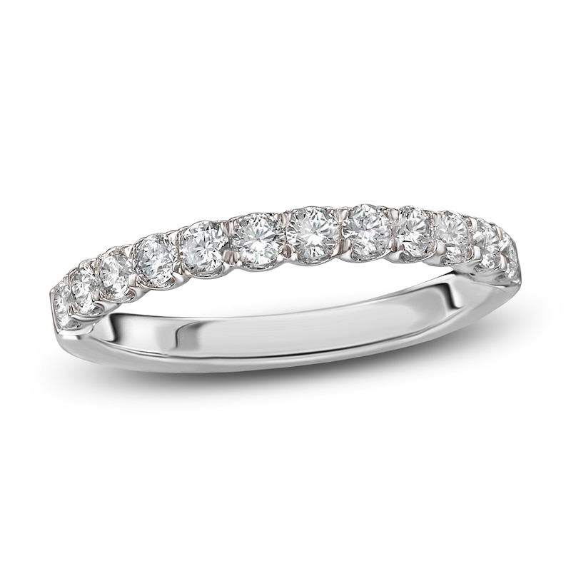 Main Image 1 of Diamond Anniversary Band 1/2 ct tw Round 14K White Gold