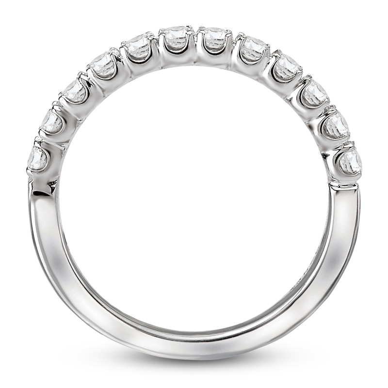 Main Image 2 of Diamond Anniversary Band 1/2 ct tw Round 14K White Gold