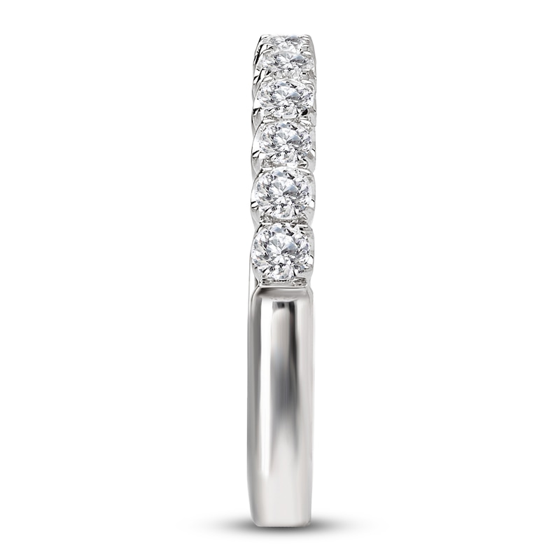 Main Image 3 of Diamond Anniversary Band 1/2 ct tw Round 14K White Gold