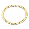 Thumbnail Image 0 of Solid Cuban Link Chain Bracelet 18K Yellow Gold 8.5" 5.94mm