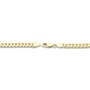 Thumbnail Image 1 of Solid Cuban Link Chain Bracelet 18K Yellow Gold 8.5" 5.94mm