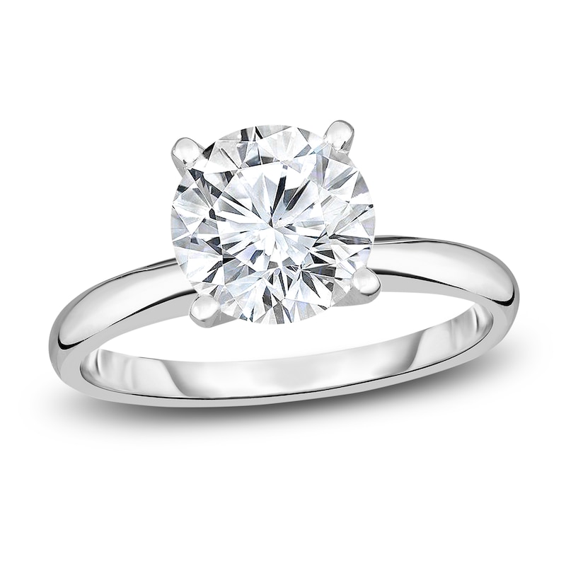 Diamond Solitaire Ring ct tw 14K White Gold (I/I2