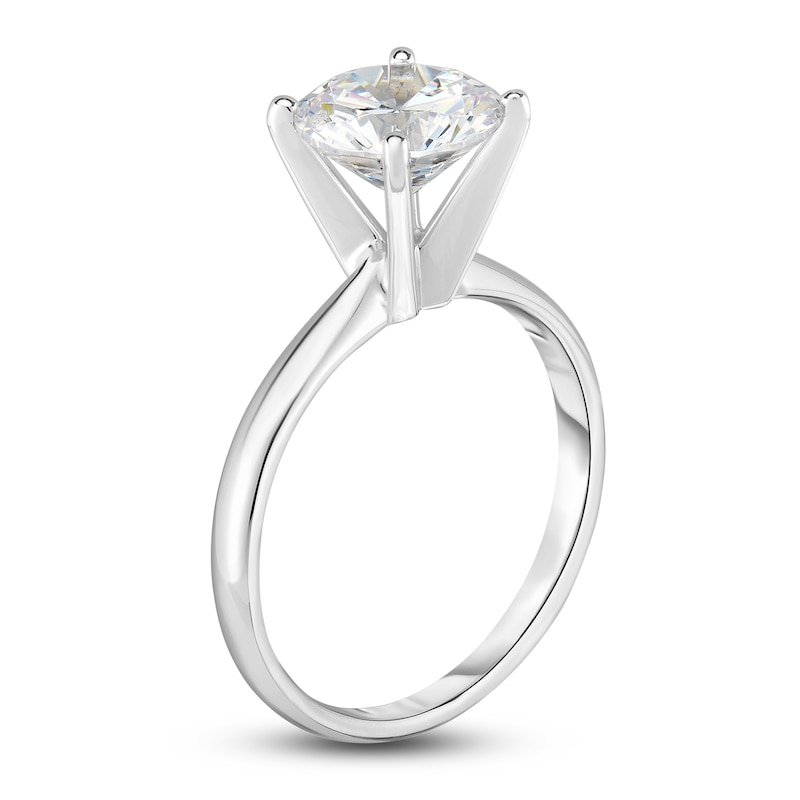 Main Image 2 of Diamond Solitaire Ring 2 ct tw 14K White Gold (I/I2)