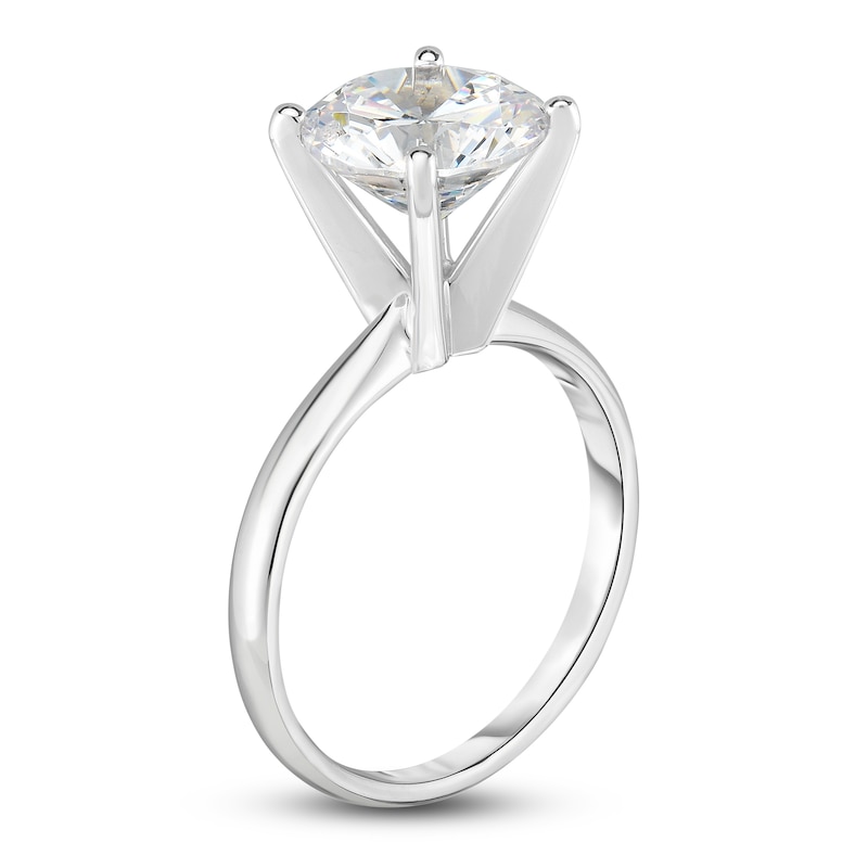 Diamond Solitaire Ring 3 ct tw 14K White Gold (I/I2)