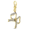Thumbnail Image 1 of Charm'd by Lulu Frost Diamond Bow Charm 1/2 ct tw 10K Yellow Gold