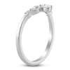 Thumbnail Image 1 of Certified Pear, Marquise & Round-Cut Diamond Anniversary Ring 1/3 ct tw 14K White Gold