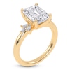 Thumbnail Image 2 of Radiant-Cut Lab-Created Diamond Engagement Ring 3-1/6 ct tw 14K Yellow Gold