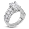 Thumbnail Image 2 of Radiant-Cut Lab-Created Diamond Engagement Ring 3-3/4 ct tw 14K White Gold