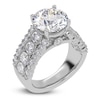 Thumbnail Image 2 of Round-Cut Created By Jared Studio Lab-Created Diamond Engagement Ring 4-3/4 ct tw 14K White Gold