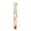 Thumbnail Image 3 of J'Lure Baguette-Cut Lab-Created Diamond Contour Wedding Band 1/3 ct tw 18K Rose Gold