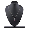 Thumbnail Image 8 of Pear-Shaped Natural Ruby Pendant Necklace 1/20 ct tw 14K Yellow Gold