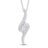 Thumbnail Image 1 of Ever Us Necklace 1 ct tw Diamonds 14K White Gold