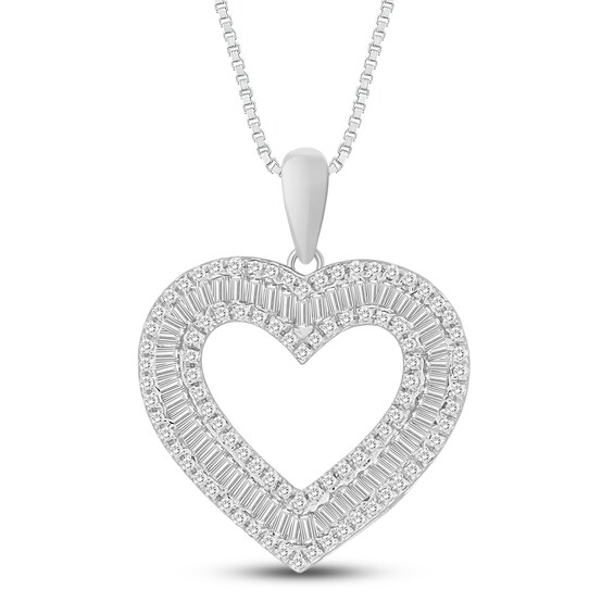 Jared The Galleria Of Jewelryjared Diamond Necklace 1 2 Ct Tw Round 