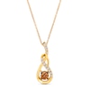 Thumbnail Image 0 of Le Vian Chocolate Diamond Necklace 1/2 ct tw 14K Honey Gold
