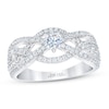 Thumbnail Image 0 of THE LEO First Light Diamond Ring 3/4 ct tw Round 14K White Gold