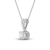 Thumbnail Image 2 of Diamond Necklace 1/2 ct tw Round 18K White Gold