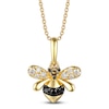 Thumbnail Image 0 of Le Vian Diamond Bumble Bee Pendant Necklace 1/5 ct tw Round 14K Honey Gold