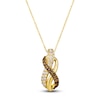 Thumbnail Image 1 of Le Vian Diamond Pendant Necklace 1/2 ct tw Diamonds 14K Honey Gold