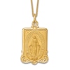 Thumbnail Image 1 of Miraculous Virgin Mary Medal Pendant Necklace 14K Yellow Gold