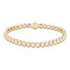 Thumbnail Image 1 of Diamond Tennis Bracelet 4 ct tw Round 18K Yellow Gold 7&quot;