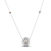 Thumbnail Image 3 of Le Vian Diamond Necklace 1-1/3 ct tw Round Platinum 18.75&quot;