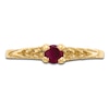 Thumbnail Image 3 of Natural Ruby Birthstone Ring 14K Yellow Gold