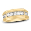 Thumbnail Image 0 of Men's Diamond Anniversary Ring 1 ct tw Round 14K Yellow Gold