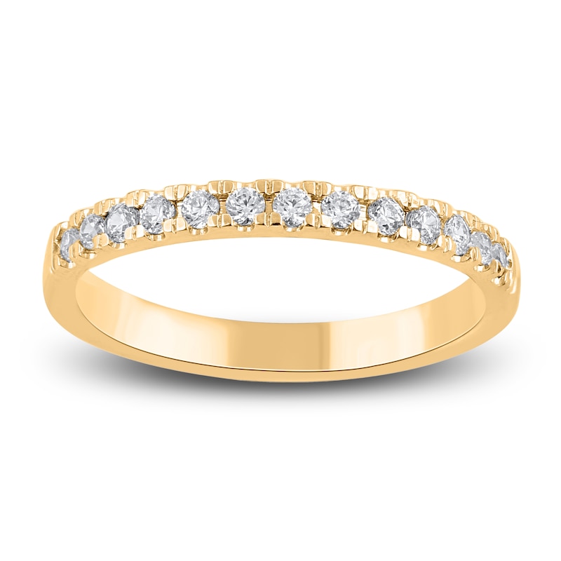 Main Image 3 of Pear-Shaped Diamond Bridal Set 1 ct tw 14K Yellow Gold