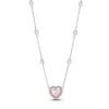 Thumbnail Image 0 of Le Vian Diamond Heart Pendant Necklace 3 ct tw Heart-Cut & Round Platinum