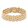 Thumbnail Image 0 of Italia D'Oro Hollow Panther Chain Bracelet 14K Yellow Gold 7.5"