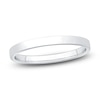 Thumbnail Image 1 of Flat Wedding Band 14K White Gold 2mm