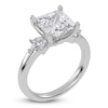 Thumbnail Image 2 of Princess-Cut Created By Jared Studio Lab-Created Diamond Engagement Ring 3-1/6 ct tw 14K White Gold