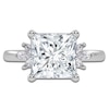 Thumbnail Image 3 of Princess-Cut Created By Jared Studio Lab-Created Diamond Engagement Ring 3-1/6 ct tw 14K White Gold