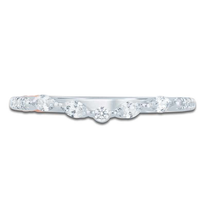 Main Image 3 of Pnina Tornai Marquise & Round-Cut Diamond Anniversary Band 1/4 ct tw 14K White Gold